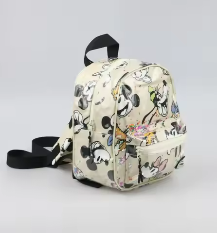 25X21X11 cm Disney cartoon Mickey Mouse New Kids Backpack Mini Schoolbag Girls and Boys Cute Shoulde