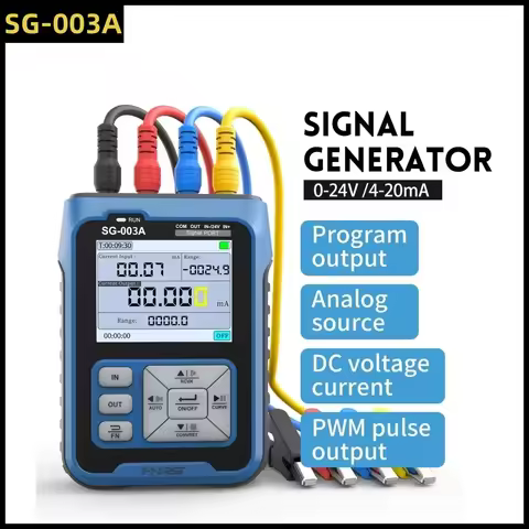 NEW FNIRSI SG-003A 0-10V Adjustable Current Voltage Simulator 4-20mA Signal Generator Sources Transm
