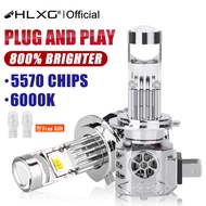 H7 LED Projector Led H8 H9 H11 Car Headlight Bulbs 9005 HB3 9006 HB4 Motorcycle Projector Lens LHD