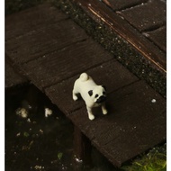 3D Receh 1 Dog64 Pug 2 Diorama Model Miniature Hot Wheels Diorama Diecast Hot Wheel DioramaMiniGT Mo