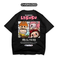 Kaos LABUBU THE MONSTER A2198 - VEJAGRAPHIC T-Shirt Oversize Regular