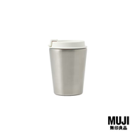 มูจิ แก้วแสตนเลสพร้อมฝา - MUJI Stainless Steel Coffee Mug (370ml)