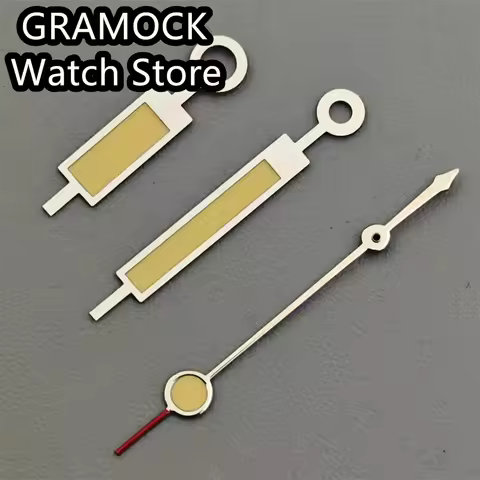 GRAMOCK Watch Hands Luminous Hands Fit Miyota 8205 8215 821A Mingzhu DG2813 3804 movement