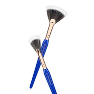Bdellium Tools Duet Fiber Fan Highlight Makeup Brush B925