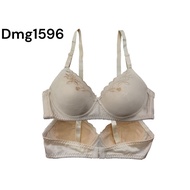 3 Dmg1596 branded bra foamy bra without wire bra Reject size 32