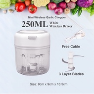 Garlic Chopper Blender Mini Blender Onion Chopper Electric Chopper Wireless Chopper Portable Food Mi