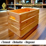 Wooden crate storage box, multi-purpose Wooden crate box