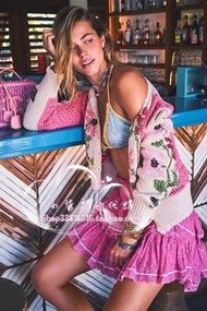 Sezane 復古甜美針織外套