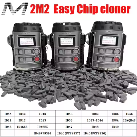 2M2 TANK Easy Clone Super Transponder can Clone Chip Generation Superchip Copying ID46 ID4D ID8A ID4