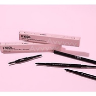 [K-BEAUTY] U'NUCO 2in1 Eyebrow Pencil Black & Choco Brown 0.2g x 2 Dual Head Long-lasting Eyebrow Pe