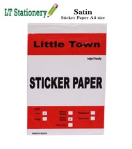 Satin / Glossy Sticker Paper A4 size