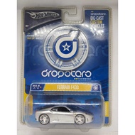 HOT WHEELS HOTWHEELS DROPSTARS FERRARI F430 SILVER RUBBER TIRES RARE