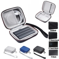EVA Hard Carrying Case Anti-Scratch Travel Storage Bag External Hard Drive Bag for Samsung T7 Shield