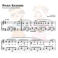 Rasa Sayang | Digital Piano Sheet Music