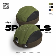 Miki Hat 5 Panel Brimless Cap Premium Mikihat Men's Cap
