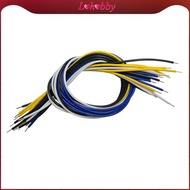 Lohobby 16 Pieces of Pickup Wire, Multipurpose, 30cm Length, Compact Circuit Wire, 22 AWG Gauge for 