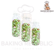 Candy 50 | Green BROWN PEARL | 65 Grams | Birthday Cake Decoration | Dessert TART