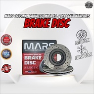🔥MARS🔥BRAKE DISC / DISC ROTOR - DAIHATSU MIRA L5 / PERODUA KANCIL L5