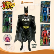 6.6 Kids Toys Action Figure/Toy Super Hero Articulation Robot Batman Hulk Ironman Captain America/Robot Avengers SNI [Potatoys]