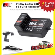 BEST SELLER FlySky FS-FGR4 Receiver 2.4Ghz 4CH AFHDS3 for FlySky Noble FS-NB4 Transmitter (Black)