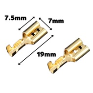 Copper Brass Terminal Wire Clip Connector Female / same like HX3555 HX2832