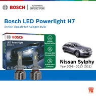 Bosch LED Powerlight Retrofit 6000K Nissan Sylphy G11 (2008 - 2014) H7 Car Halogen Headlight Retrofi