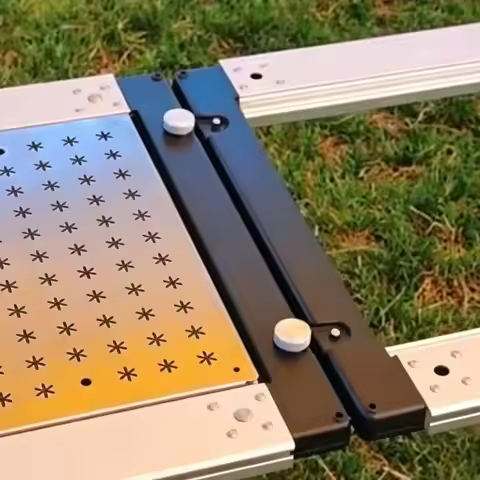 Camping Folding Table Connecting Hook for Snow Peak IGT Camping Supplies Alloy Rail Joint Sliding Bu