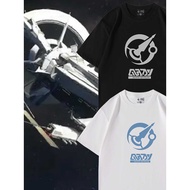 Collapse Star Railway Black Tower Space Station T-Shirt Uniform All-Match Short-Sleeved Round Neck Men Women