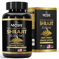 Himalayan Shilajit with Fulvic Acid, Humic Acid, 85+ Minerals- Gold Grade Plus - Same as Resin - Ene