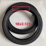 Vỏ ruột xe đạp size 16inch săm lốp 16x2.125 và 16x2.4 van thẳng