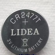 #1粒 LIDEA CR2477T lithium battery 3V 纽扣 维修1粒 LIDEA CR2477T lithium battery 3V 纽扣 维修@