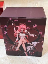 原神 星穹鐵道 崩壞3 八重神子 銀狼 figure gk 正版模型 已拆擺