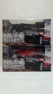 Hummer H2 遙控車 日本正版授權景品 黑/紅