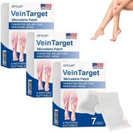 GFOUK - Tampalan vena mikroneedle, tampalan vena varikos kaki profesional, tampalan khusus vena Gfue