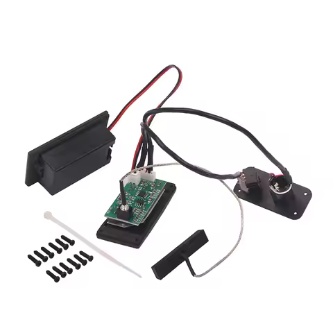 Durable Violin EQ Pickup for Electric Violin Fiddle Parts Black