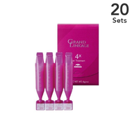 [ 20入組] MILBON Grand Linkage 4X護髮素(9g x 4 瓶) 保濕型 (適合粗髮/捲髮)