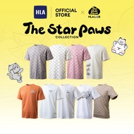 HLA The Star Paws Series Icy Cotton Full Letter Printing Short Sleeve T-Shirt Men (9 styles)
