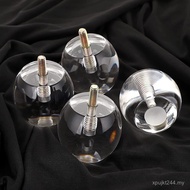 Sofa Feet Coffee Table Feet Cabinet Feet Transparent Cross-Border Acrylic Table Feet Round Cake Crys