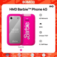 [PROMO] HMD Barbie Flip Phone 4G With Fancy Box HMD X Barbie Pink Retro Flip Mobile Phone with MP3