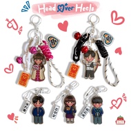 HEAD OVER HEELS BAGCHARM & KEYCHAIN GYEEU SEONG AH | Youngwoo, Yi-hyun, Kangyoon | Fanmerch Kdrama