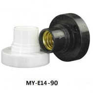 E14 Light Bulb Screw Lamp Base Holder Suitable for Various Lighting Applications