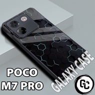 Glossy softcase poco m7 pro/case poco m7 pro Men's/case poco m7 pro glitter/casing poco m7 pro