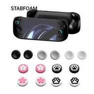 STABFOAM 4PCS Game Console Joystick Rocker, Accessories Colorful Big Joystick Cap,  Silicone Non-sli