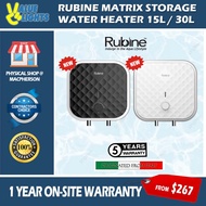 Rubine Matrix Electric Storage Water Heater 15L / 30L