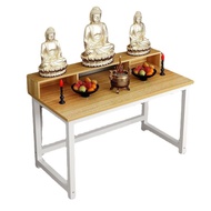 HY-$ Household Altar Guanyin God of Wealth Table Altar Buddha Cabinet Buddha Niche Simple Chinese Multi-Layer Tribute Ta
