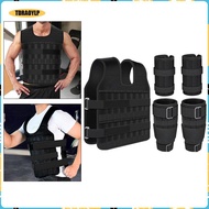 [tdraoylp] Weighted Vest Weight Vest Heavy Duty for Men Adjustable Breathable Weighted