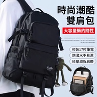 [BiuBiu] Trendy Travel Backpack Large Computer Waterproof Decompression Mountaineering School Bag