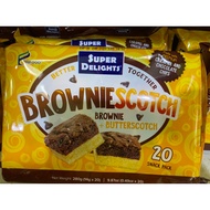 Super delights Brownie bites / brownie scotch 280g (14gx20's)
