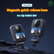 Telesin Magnetic quick-release base to DJI Osmo 360 quick release adapter  mount dji osmo360 accesso