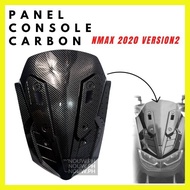 ☾ ═ ≅ FRONT PANEL CONSOLE COVER CARBON FOR NMAX 2020 VERSION 2